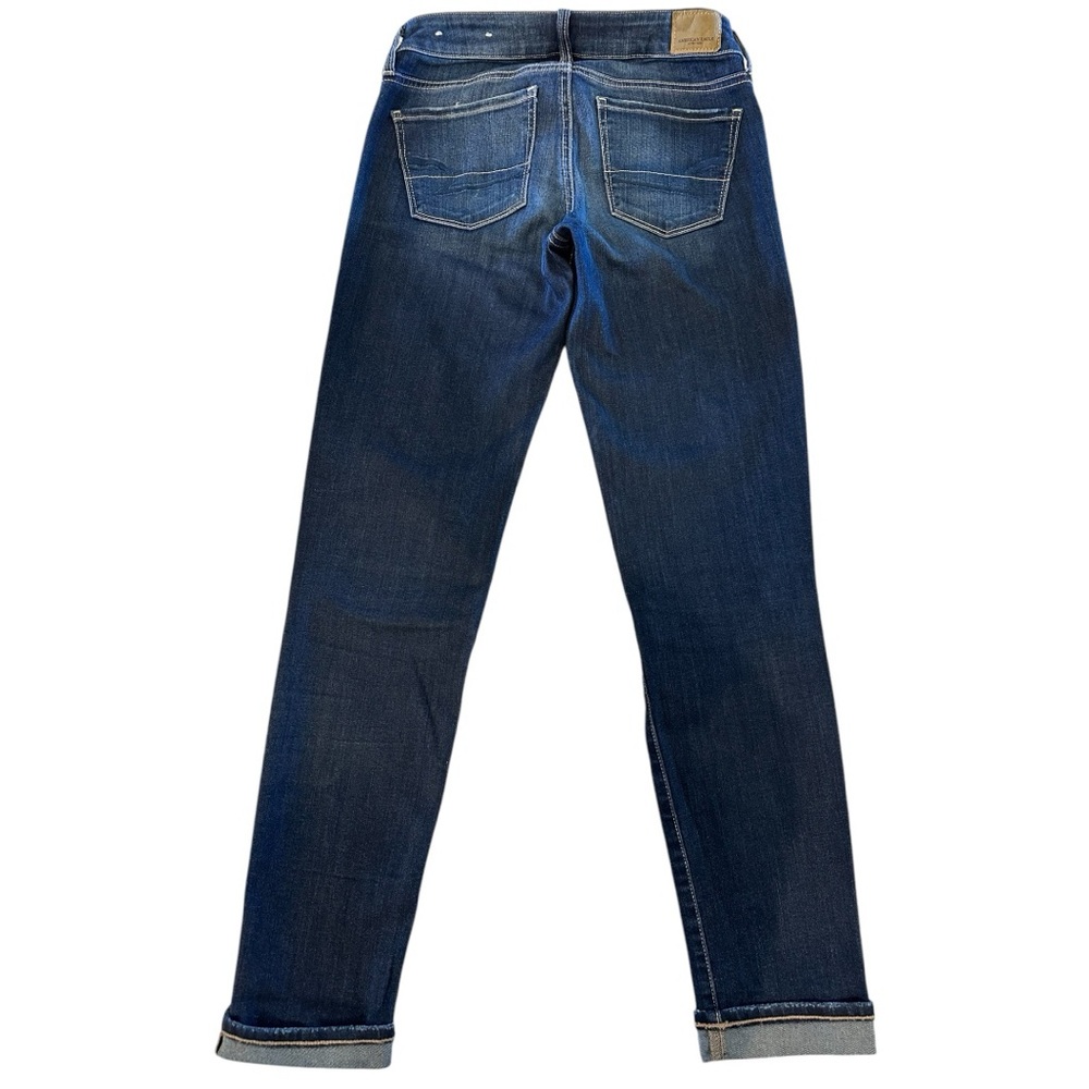 American Eagle Skinny Jeans Super Stretch Size 4 Long - Picture 3 of 12